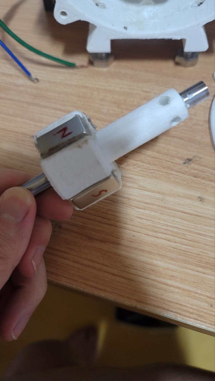 Attaching Magnets to the Rotor