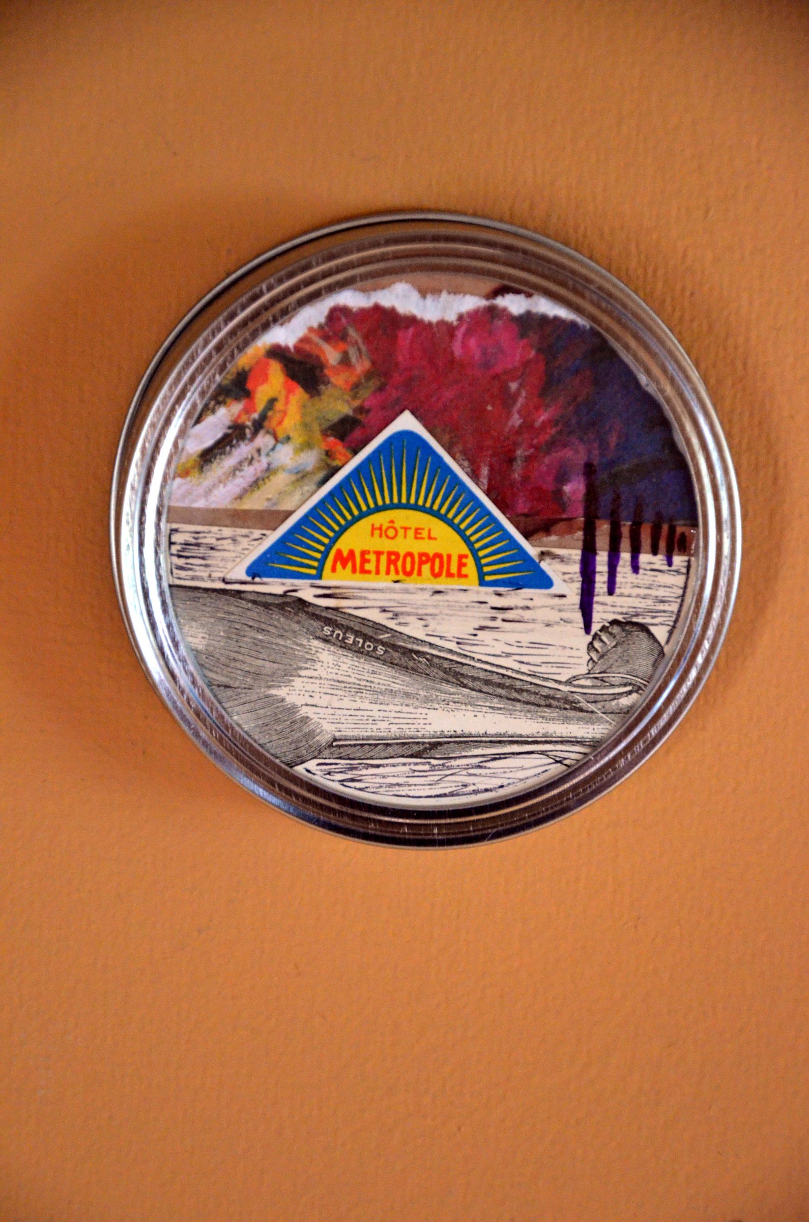 Re-purpose Ball Jar Lids Into Wall Art