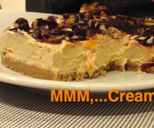 Vegan No-bake Clementine Cheesecake