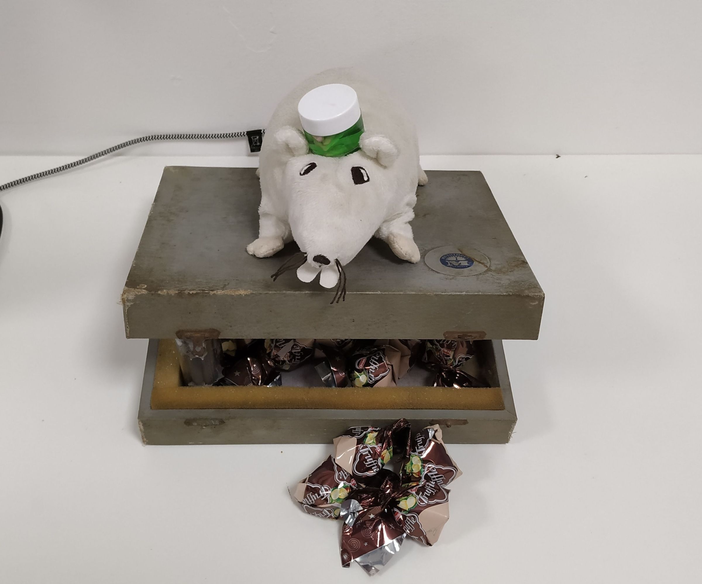 Interactive Candy Guard Rat