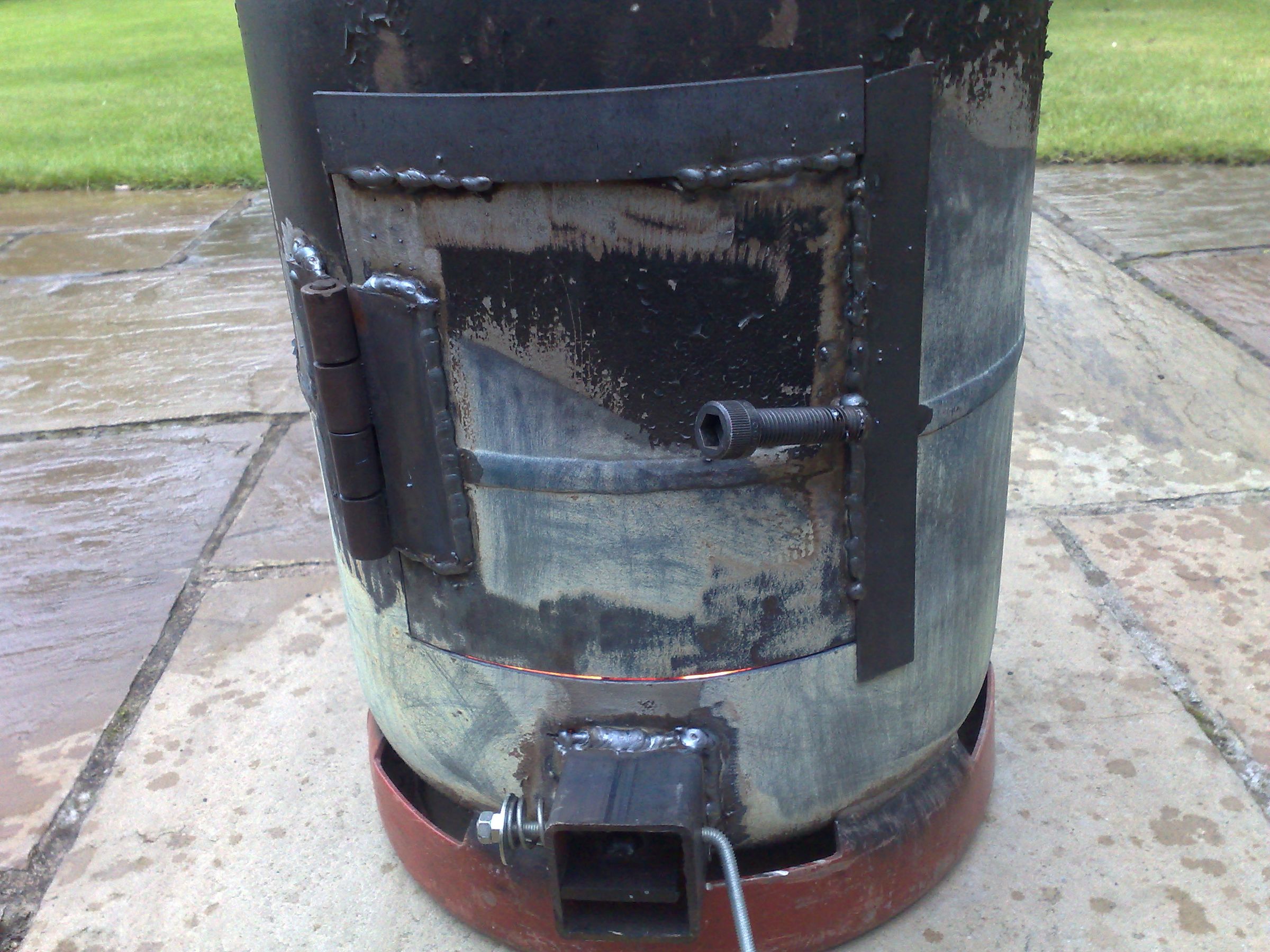 Gas Bottle Wood Burner 8 Steps (with Pictures) Instructables