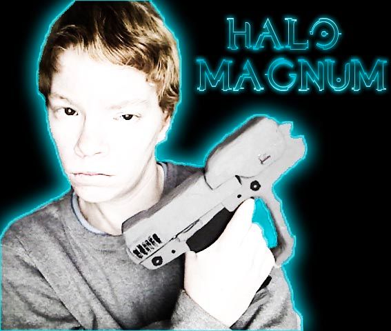 How You Make a Halo Magnum! (With Slide and Magazine)