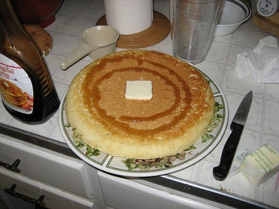 The Lazy Man's Pancake
