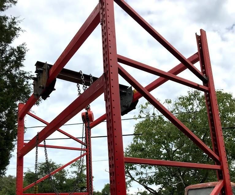 Overhead Mobile Gantry Crane Build (A Tool for Lifting Heavy Things)
