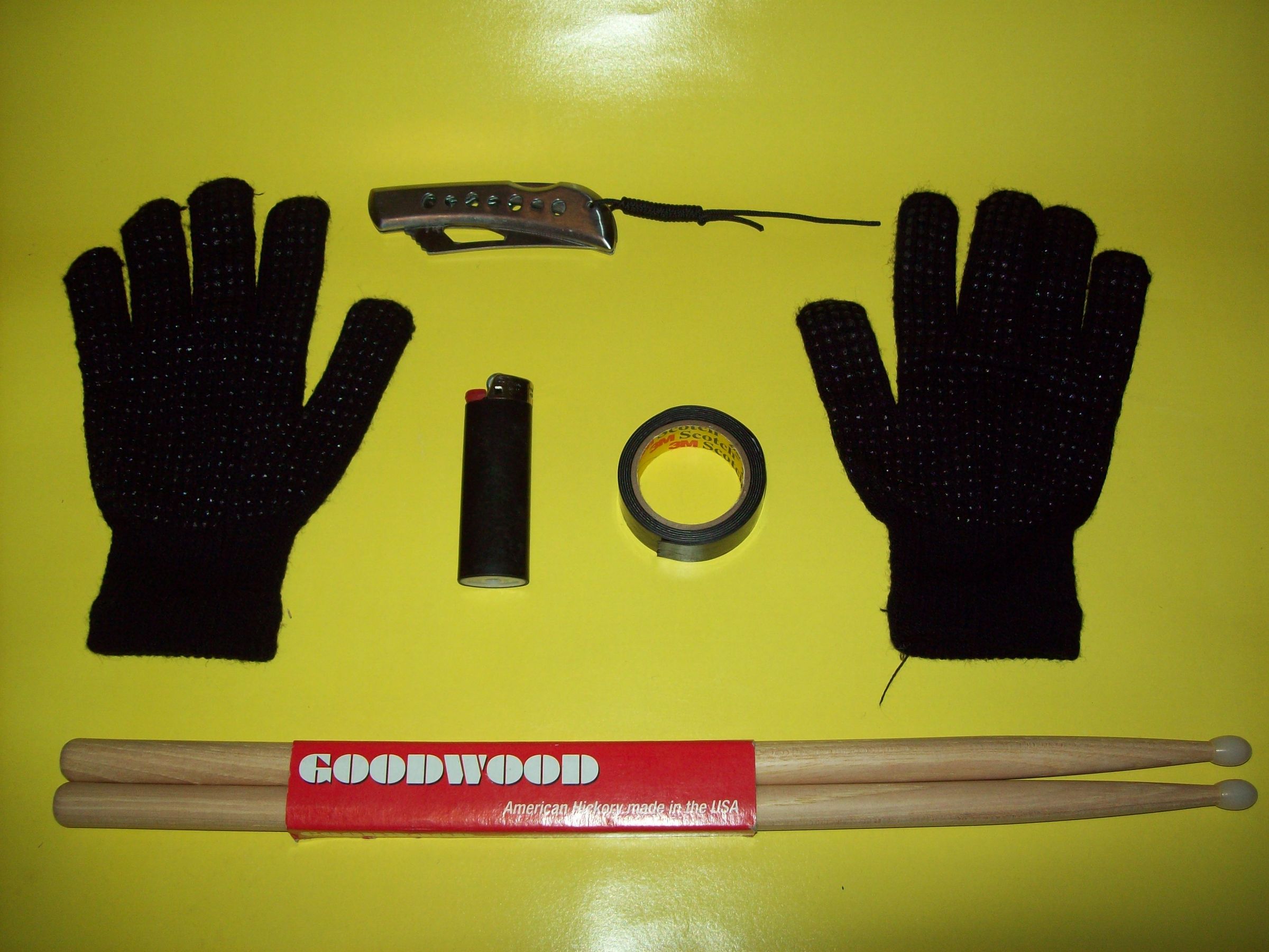 Cheap Drumstick Tape and Drum Gloves 4 Steps Instructables