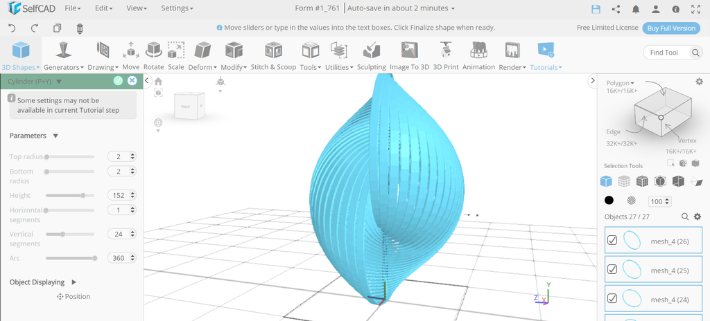 HOW TO CREATE a 3D DESIGN FORM IN 3D MODELLING SOFTWARE : 7 Steps ...