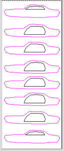 Create Windows and Inside of the Vehicle.