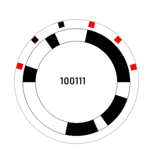 Absolute Position Encoder With Single Track Gray Code : 8 Steps (with ...