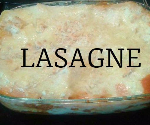 Lasagne, my way