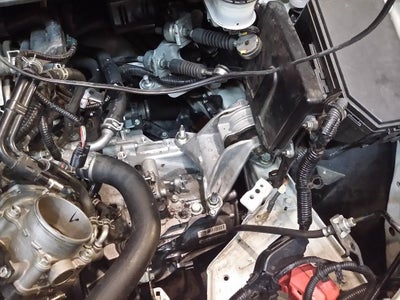 Disconnect the Shifter, Sensors, and Harness From Transmission