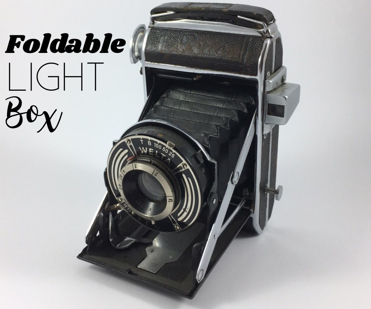 Foldable Homemade Light Box