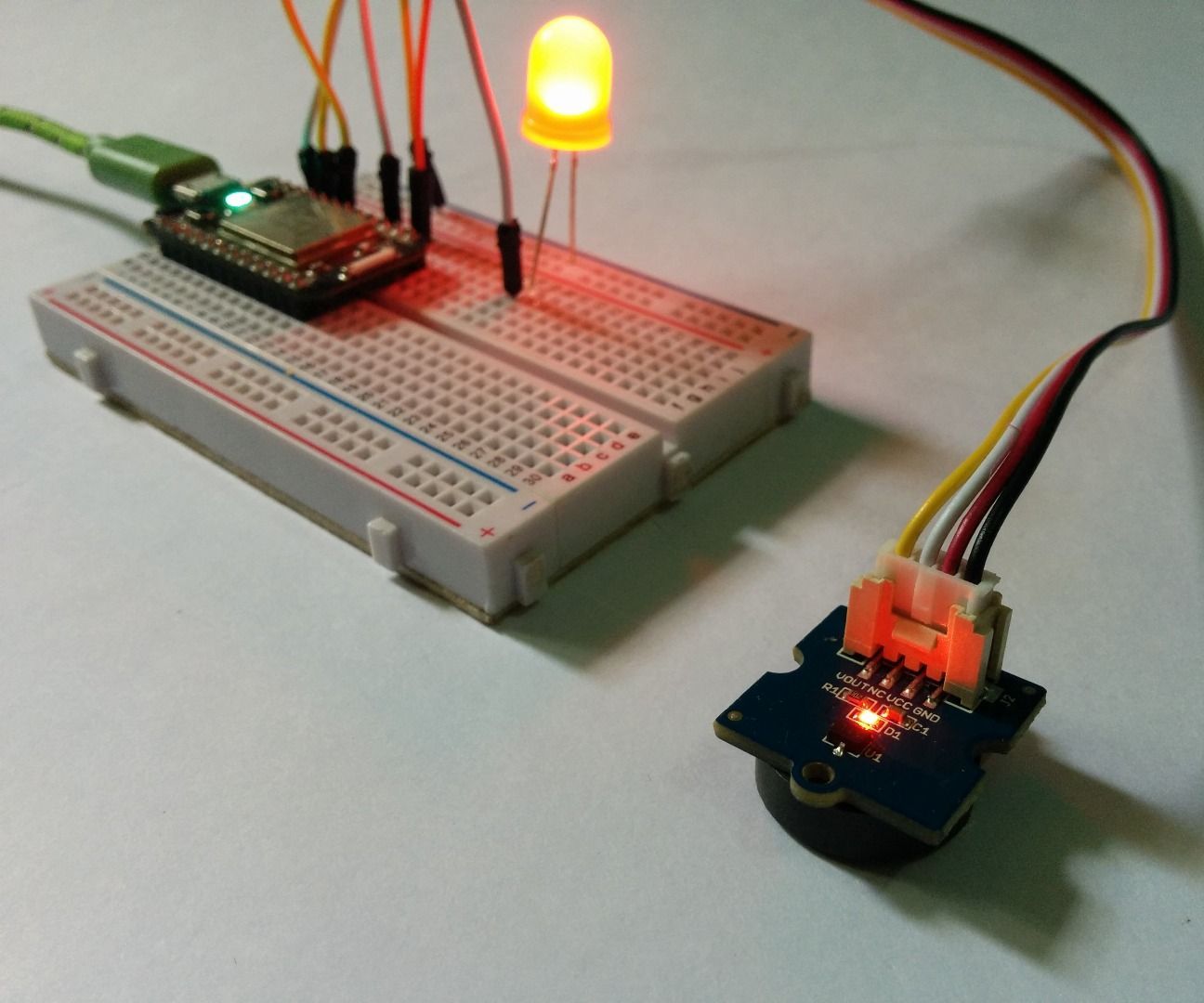 Grove Sensors With a Particle Core - Halls Sensor