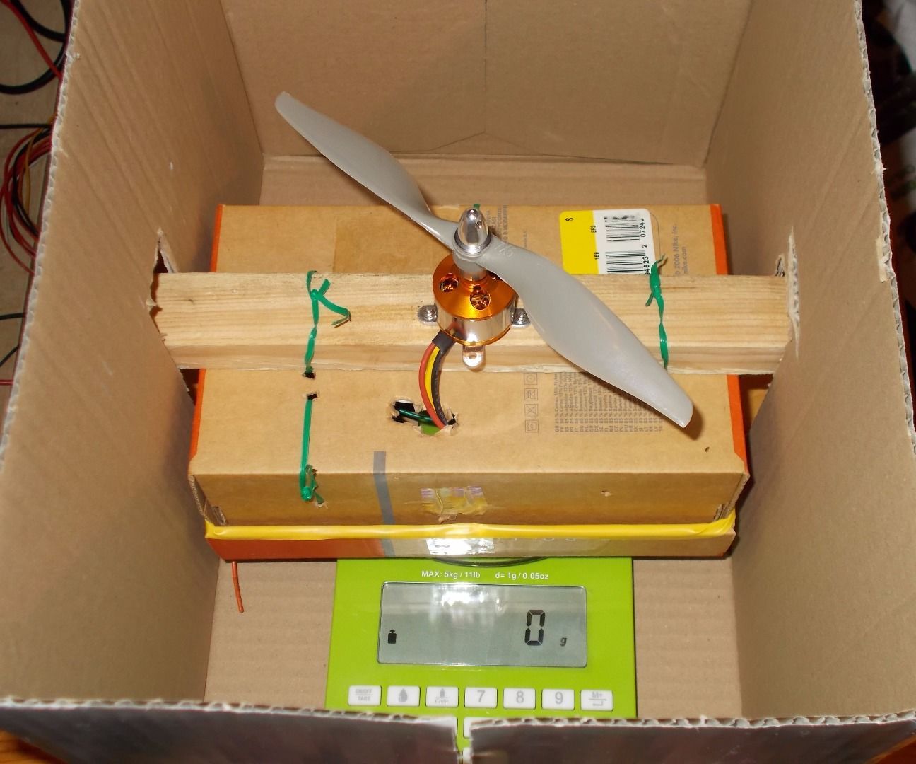 Easy to Make Thrust Meter