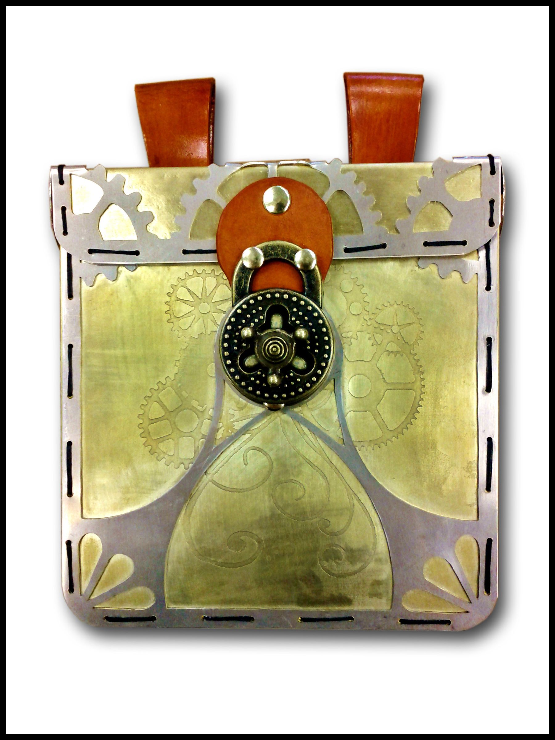 Brass Steampunk Pouch How-To