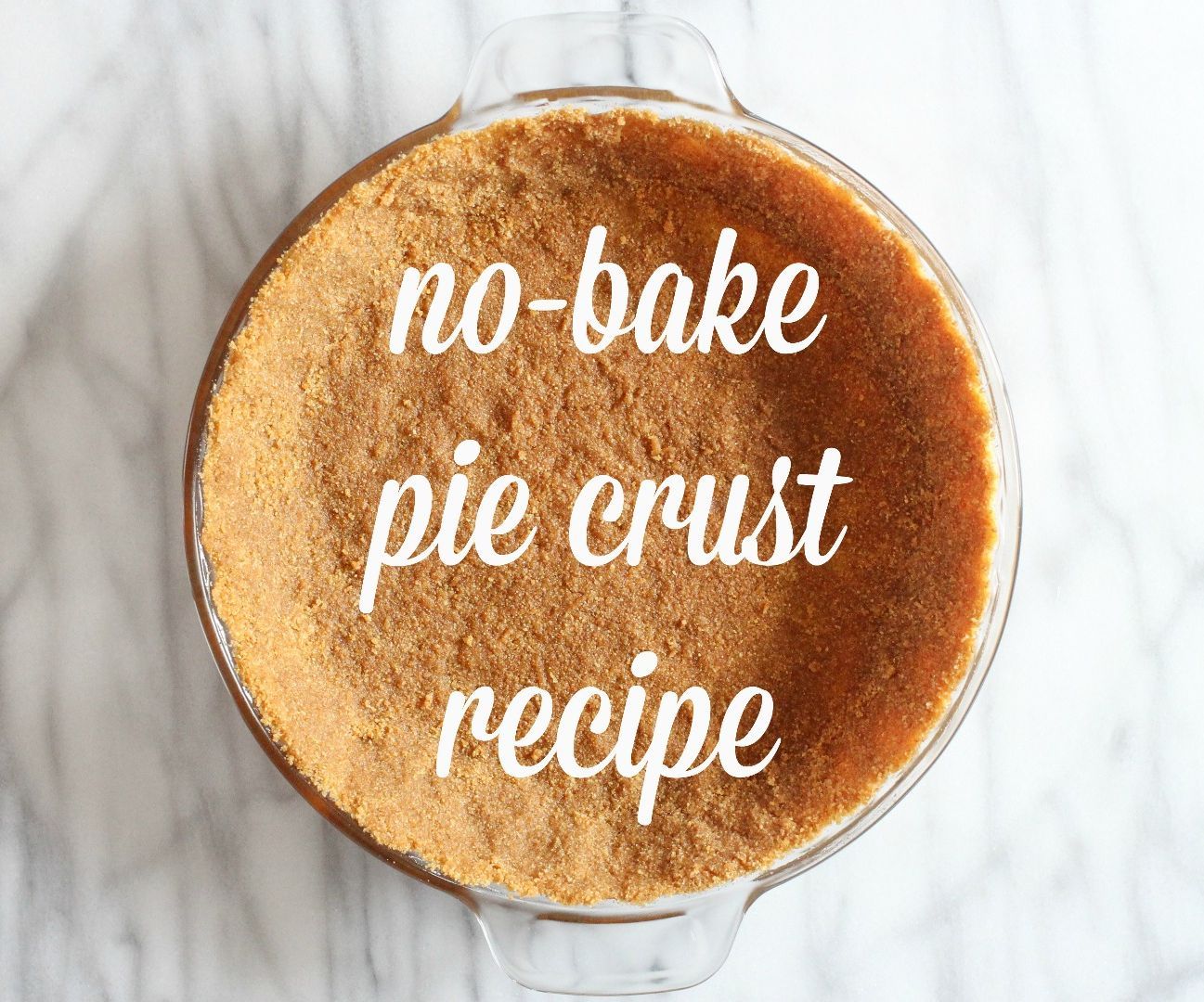 No-bake Pie Crust Recipe