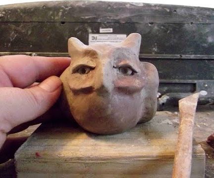 How to Sculpt a Owl in Clay