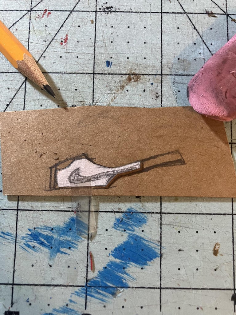 Finger Shoes: Making Mini Air Jordan 1 Lows : 15 Steps - Instructables