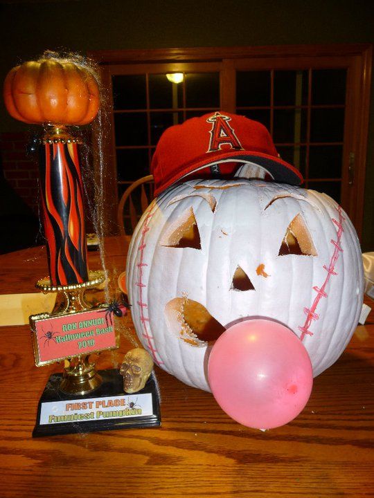 Baseball Pumpkin