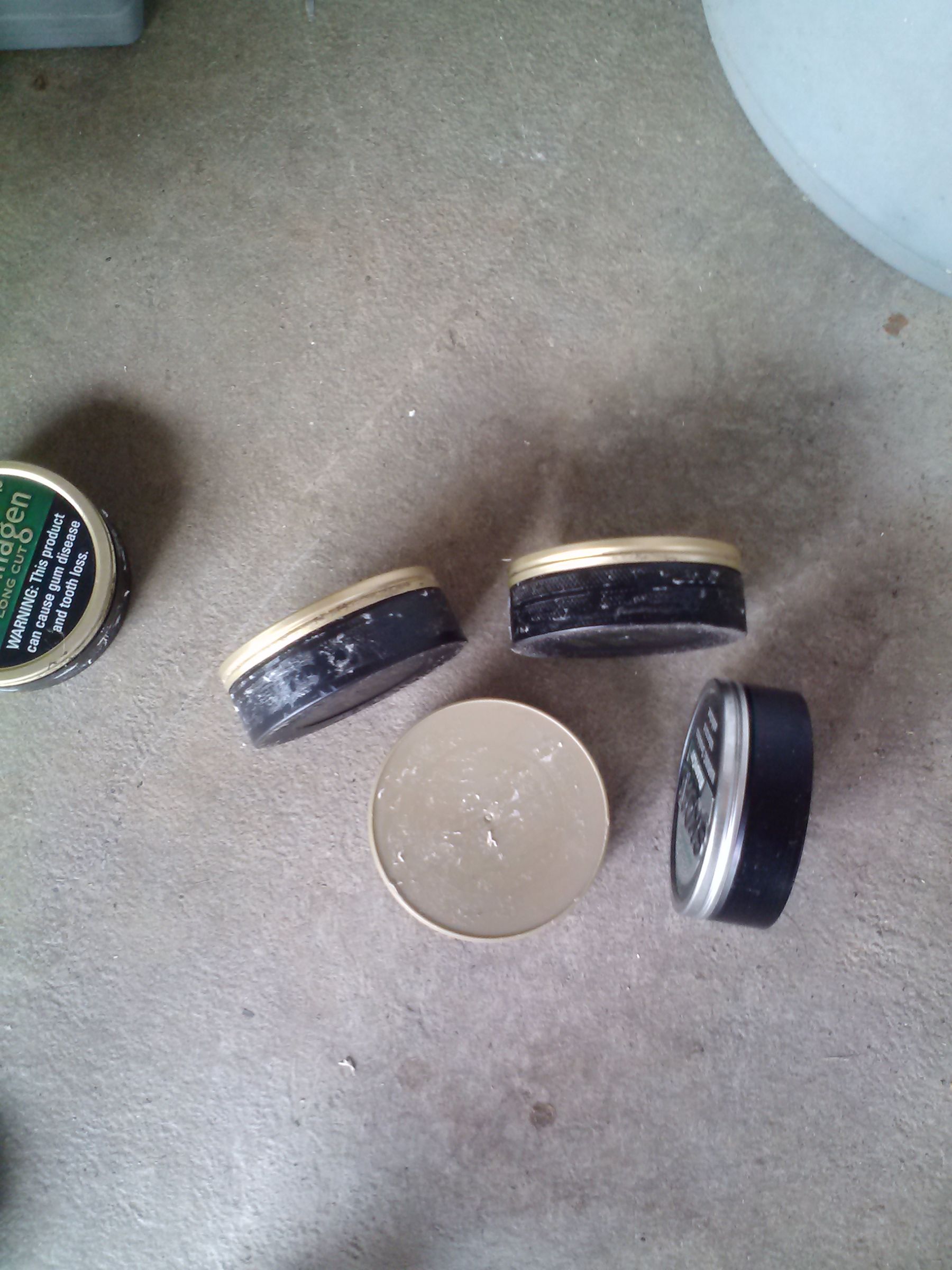 tobacco dip can crafts Reuse Cans to Organize