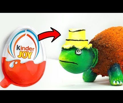 How to Reuse Waste Kinder Joy Cover to Make Cute Turtle?