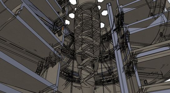 An Architectural Model of a Futuristic Subterranean Building