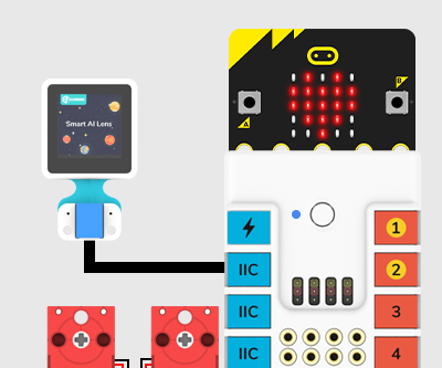 Micor:bit AI Lens Line-tracking Car