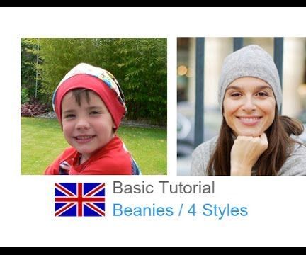 How to Sew a Beanie and Loop Scarf for All Sizes...watch This Video and You Won´t Stop Sewing Them Because They Are So Easy to Sew! :-) 