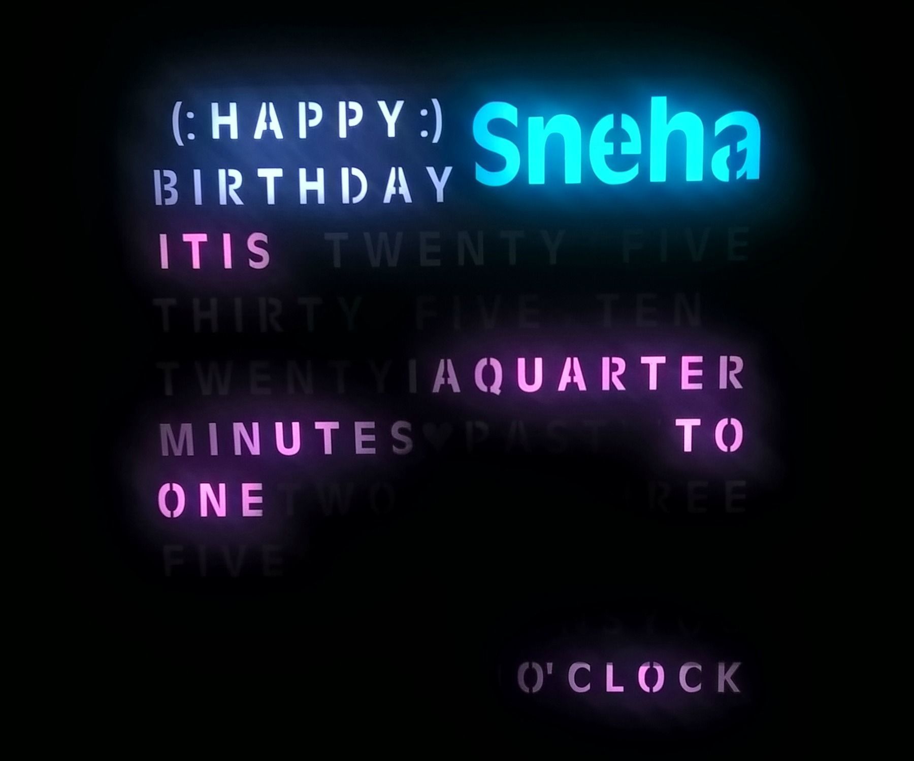 Word Clock Using Arduino and RTC