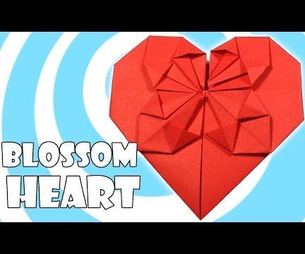 Origami Blossom Heart Tutorial