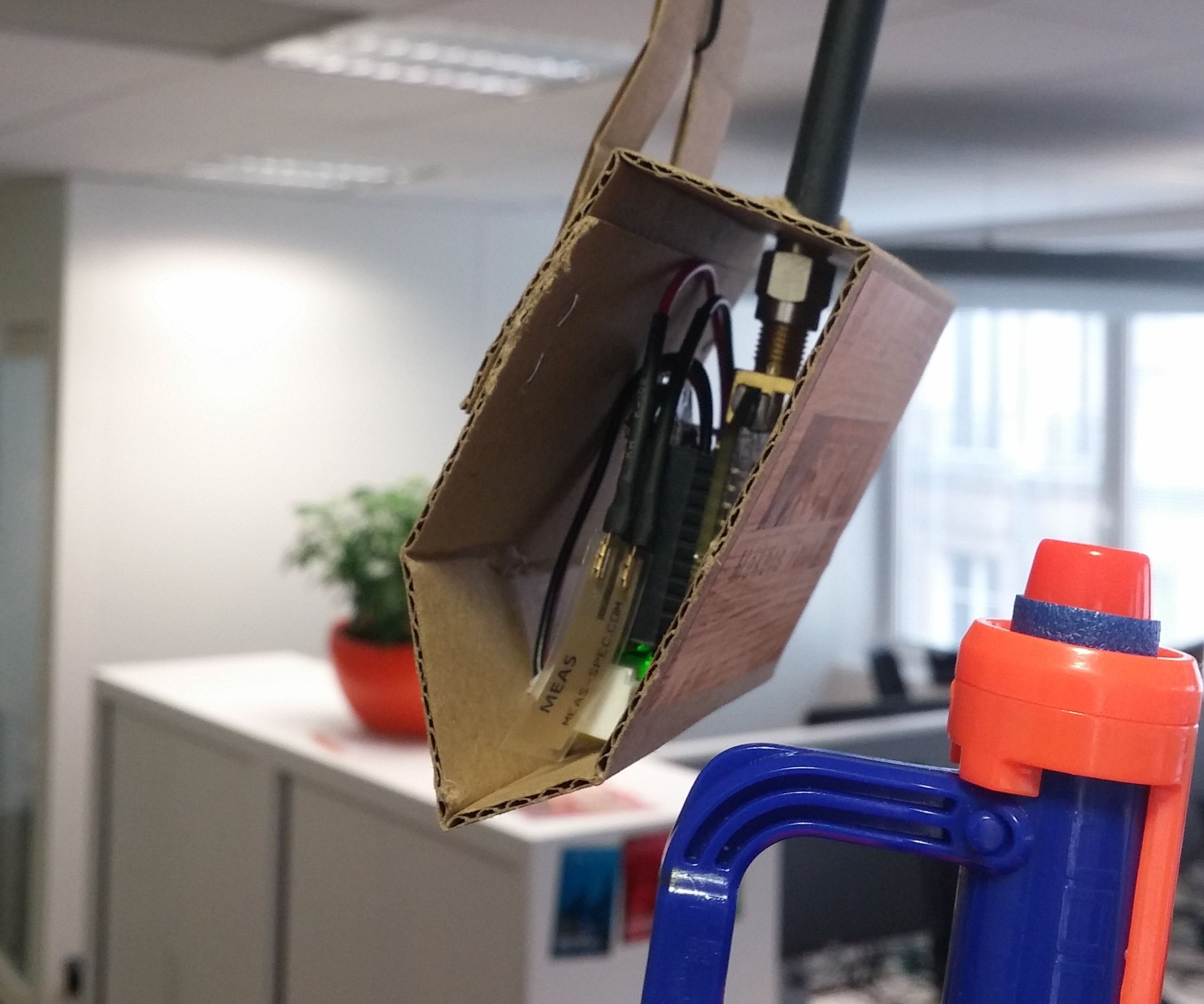 Sigfox Connected Target for Nerfs