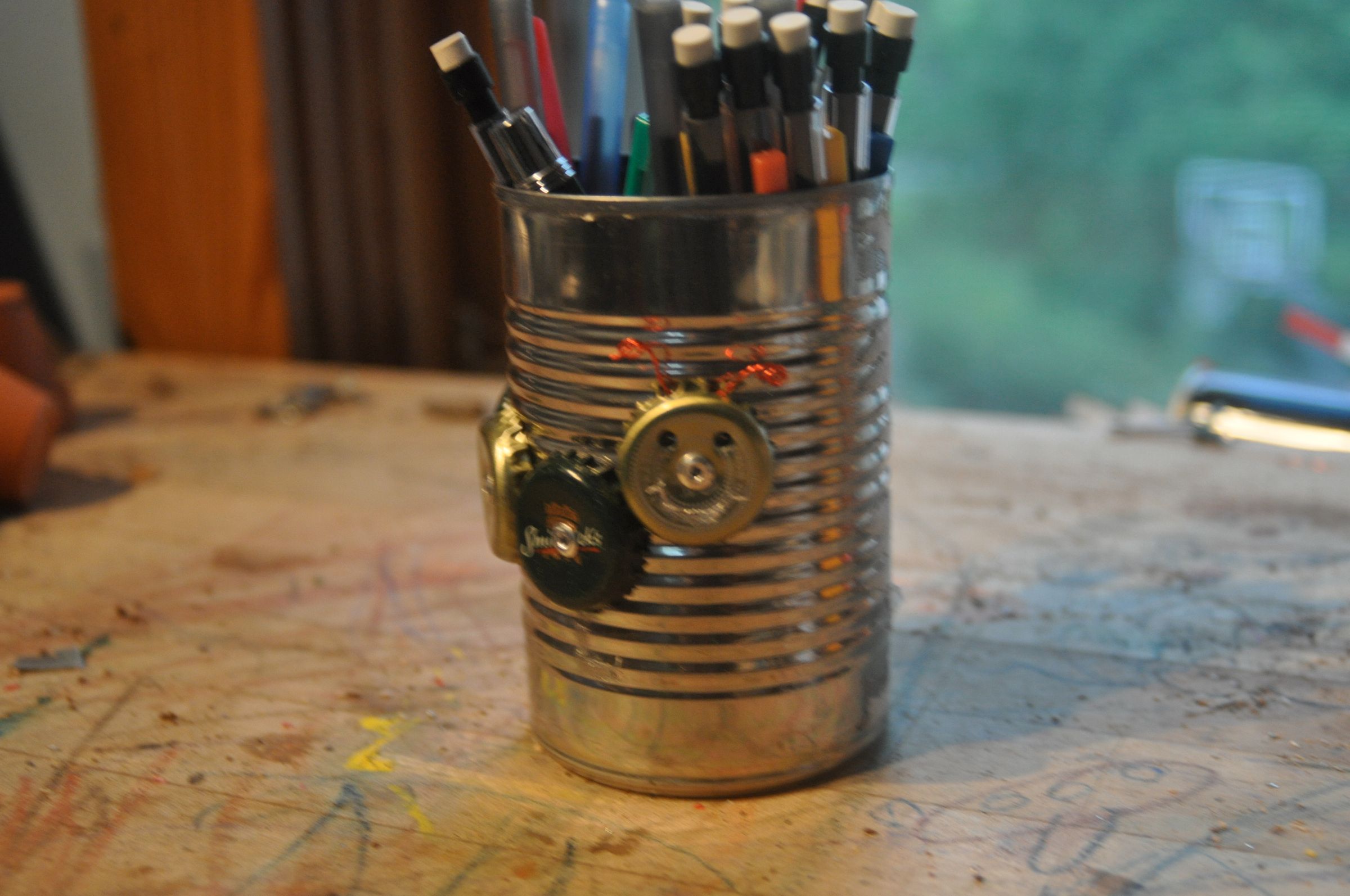 Caterpillar Pencil Holder