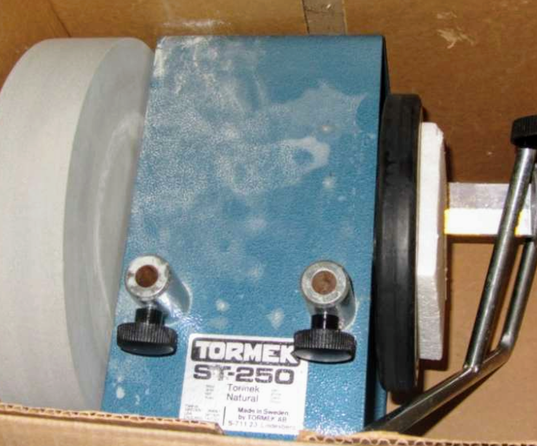 Tormek ST-250 Supergrind Whetstone Grinder Sharpener AMC77 Update & Upgrade Project 