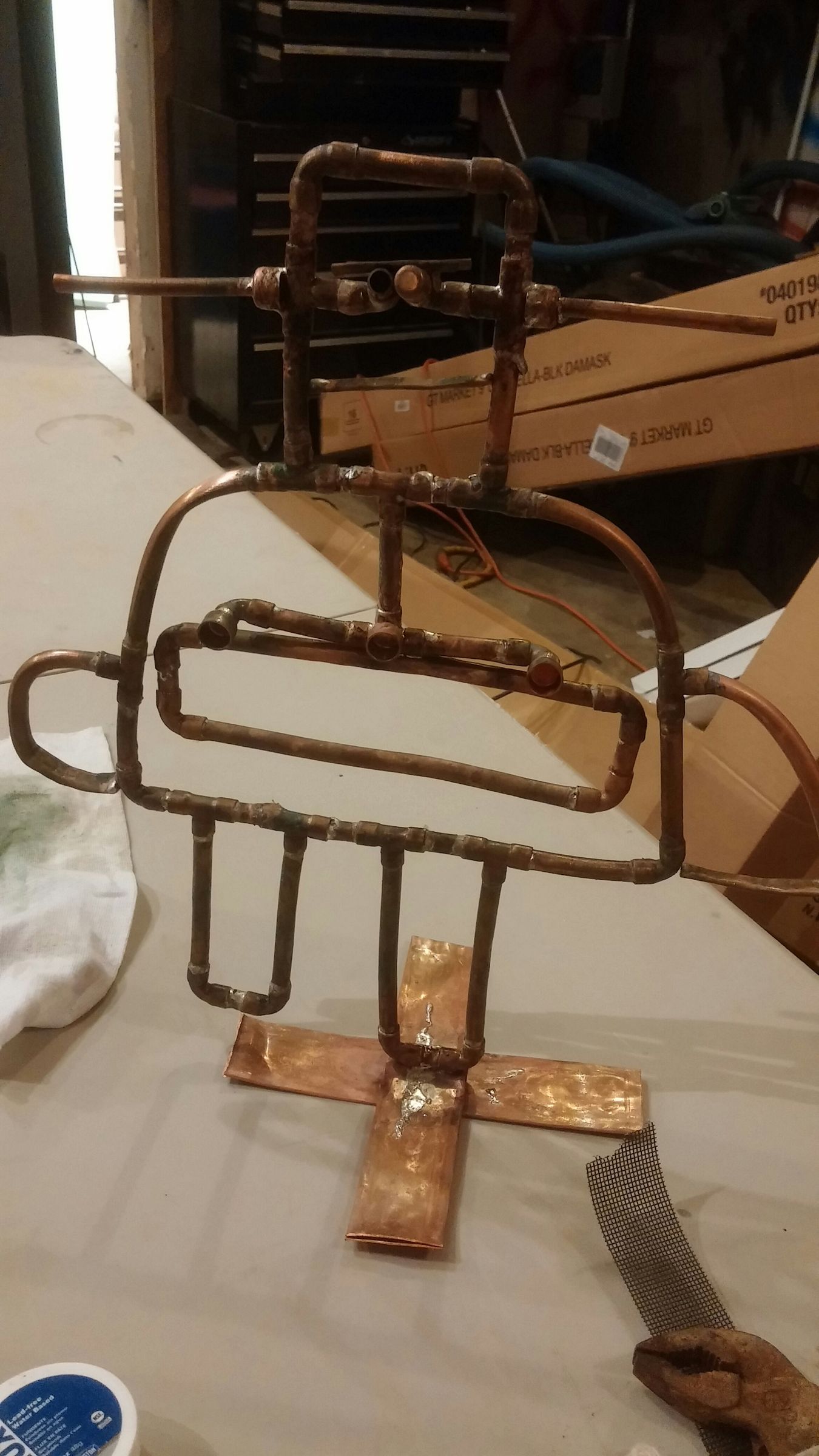 Copper Instructable Robot