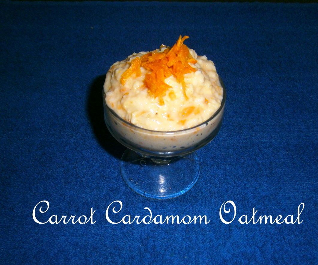 Crock Pot Carrot Cardamom Oatmeal