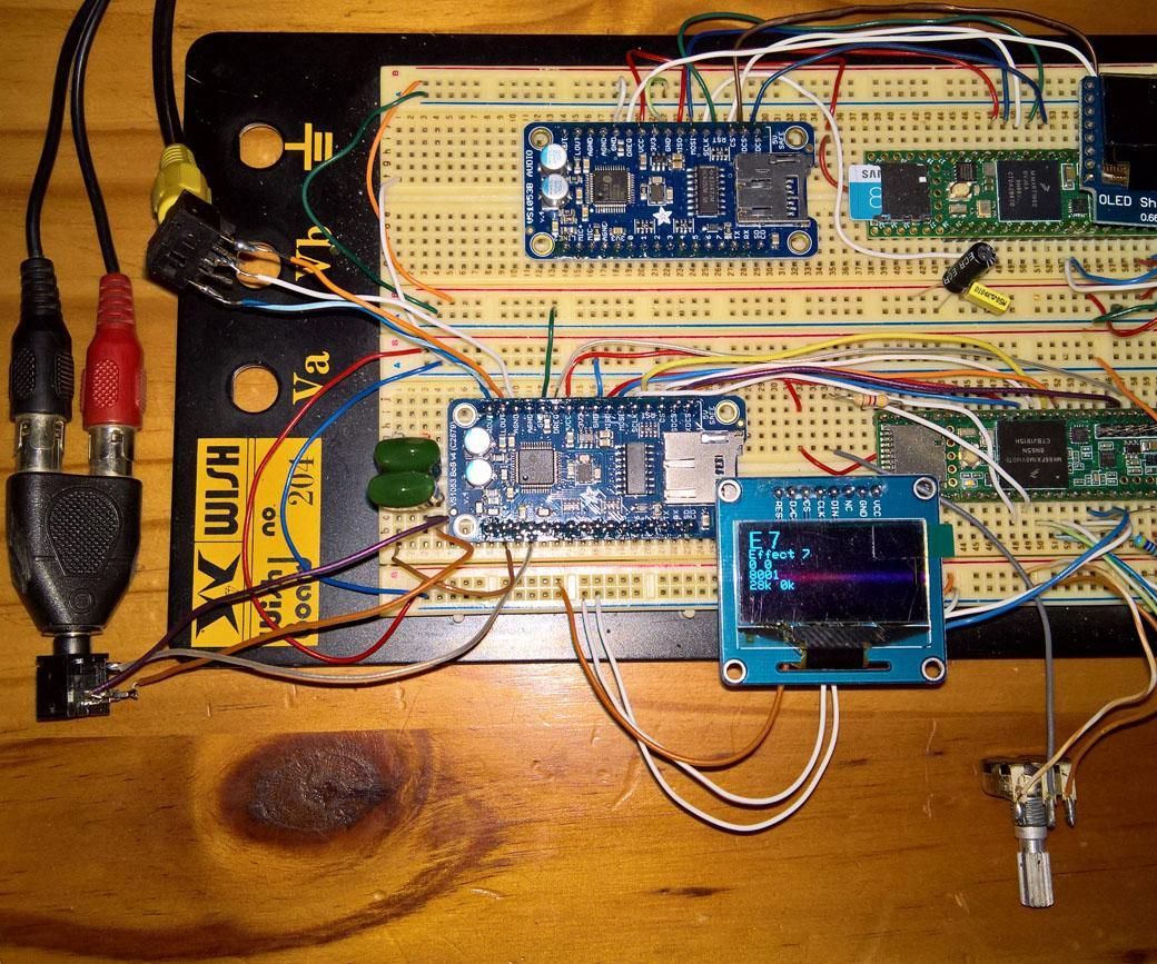 Audio Effects Preamp With VS1053b