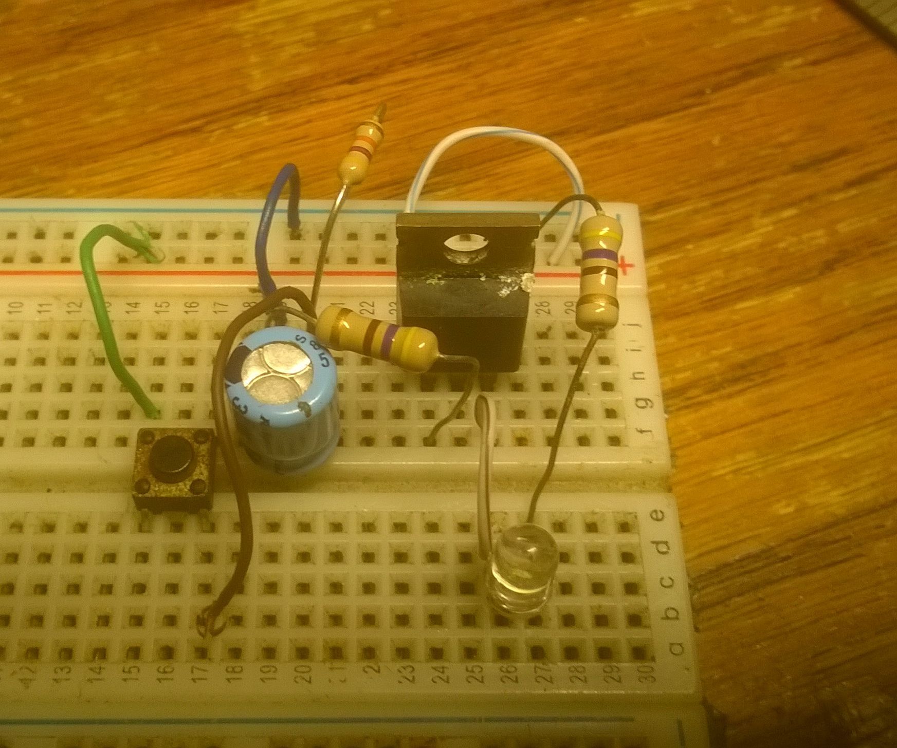 A Simple Time Delay Circuit