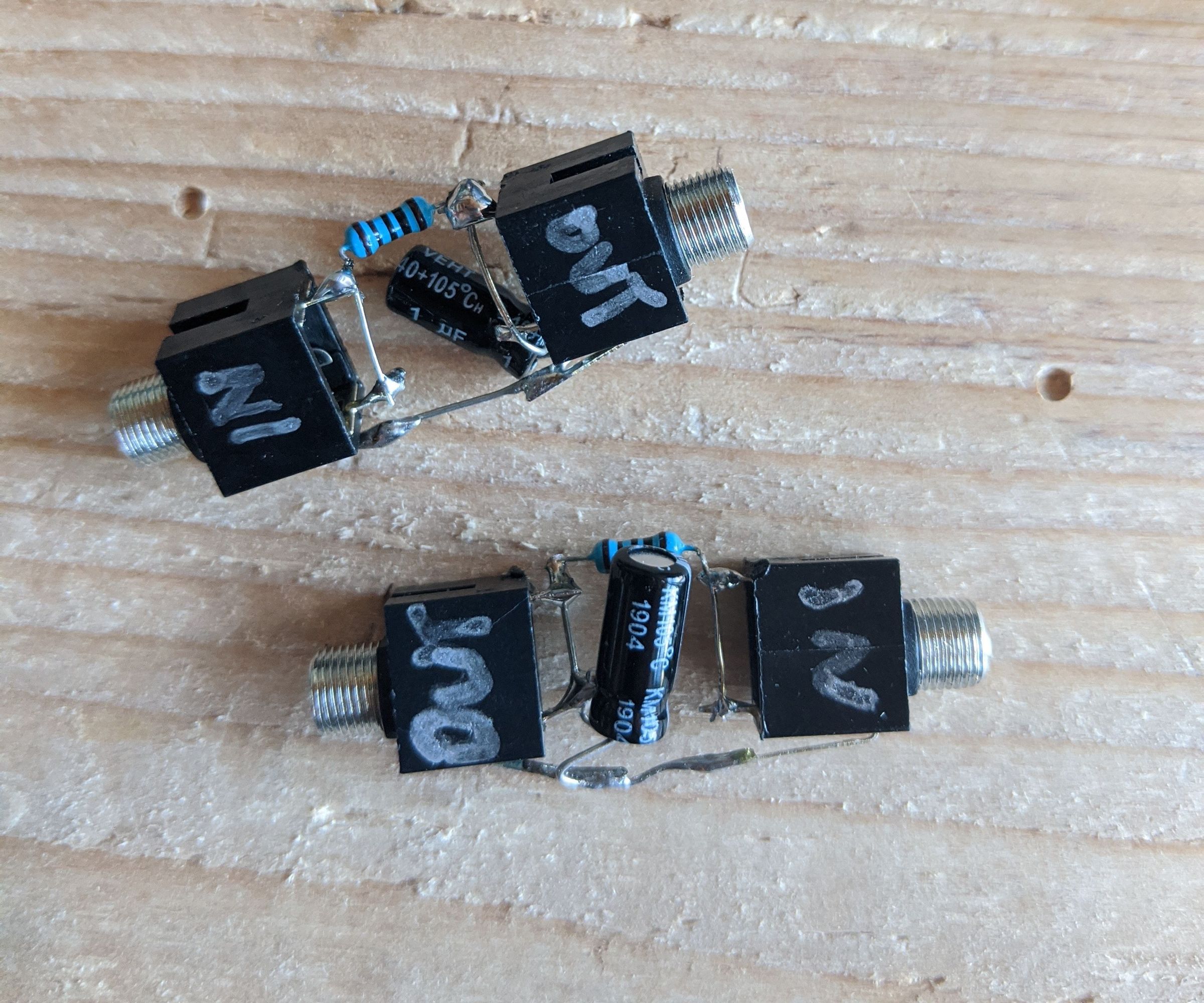 Passive Low Pass Filter for Audio Circuits (Free-Form RC Filter)