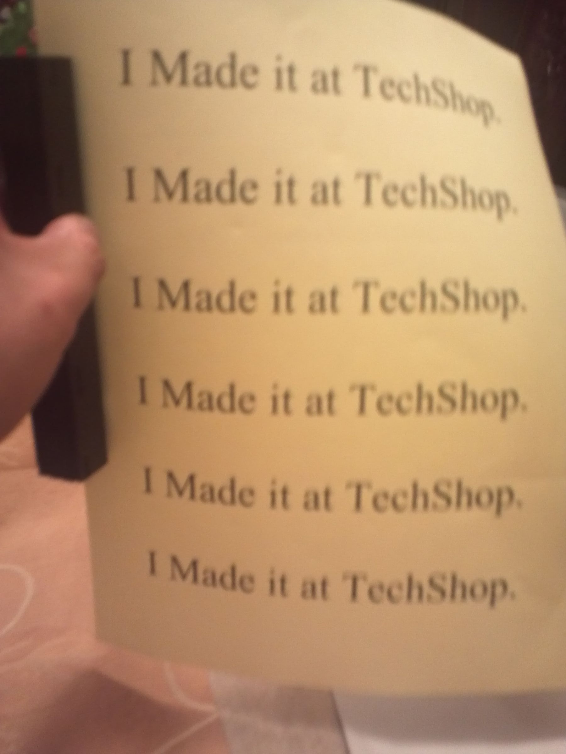 Office Tools: Hands-Free Paper Holder on Sides of LCD Monitor. I Made It in TechShop