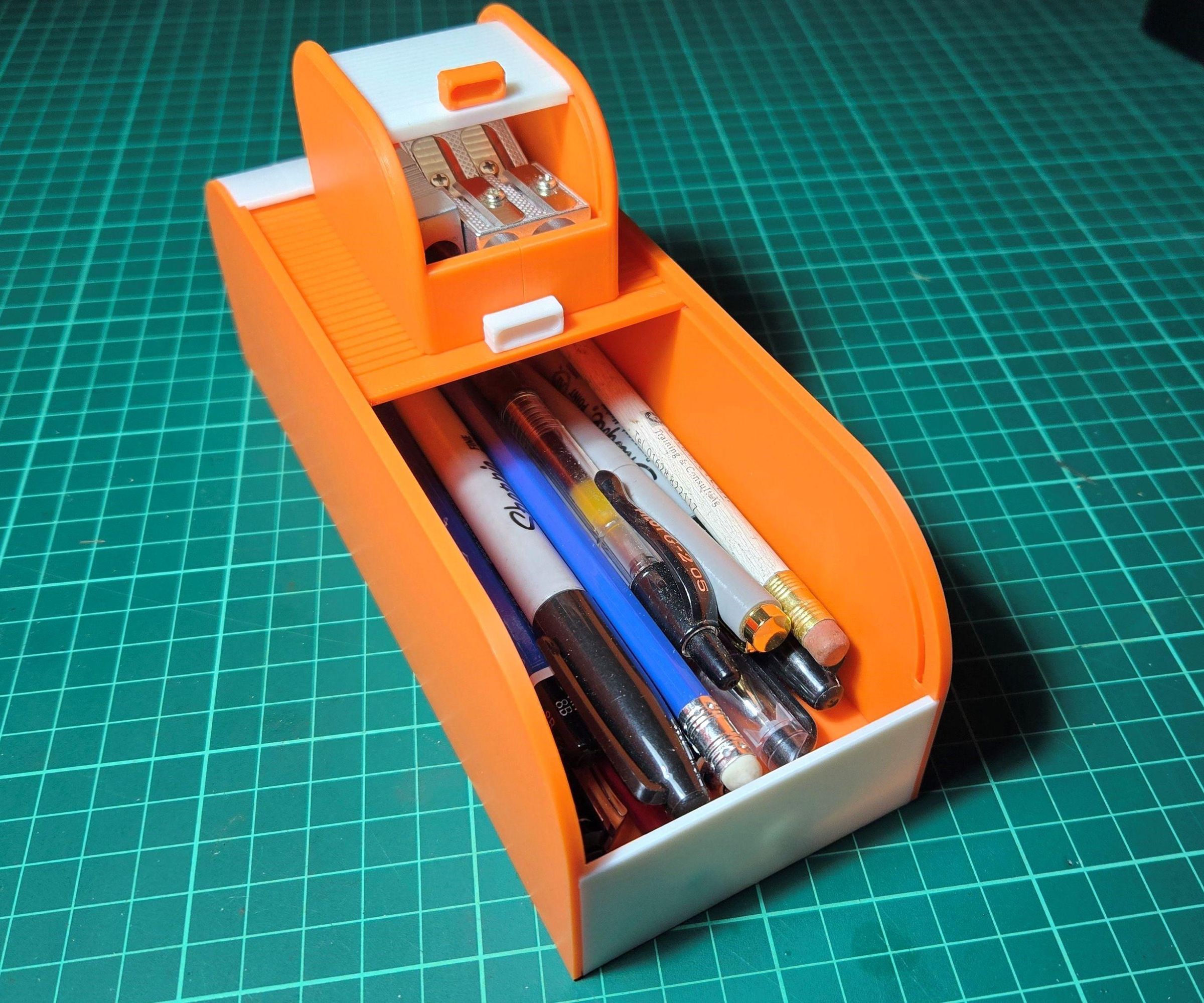 Roll Top Pencil Case + Bonus 3D Print