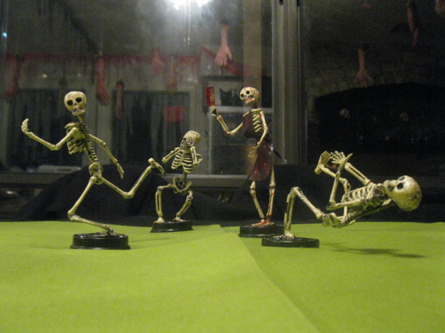 Halloween Trophies: Putting Movement Into Skeletons and Mini Zombies!