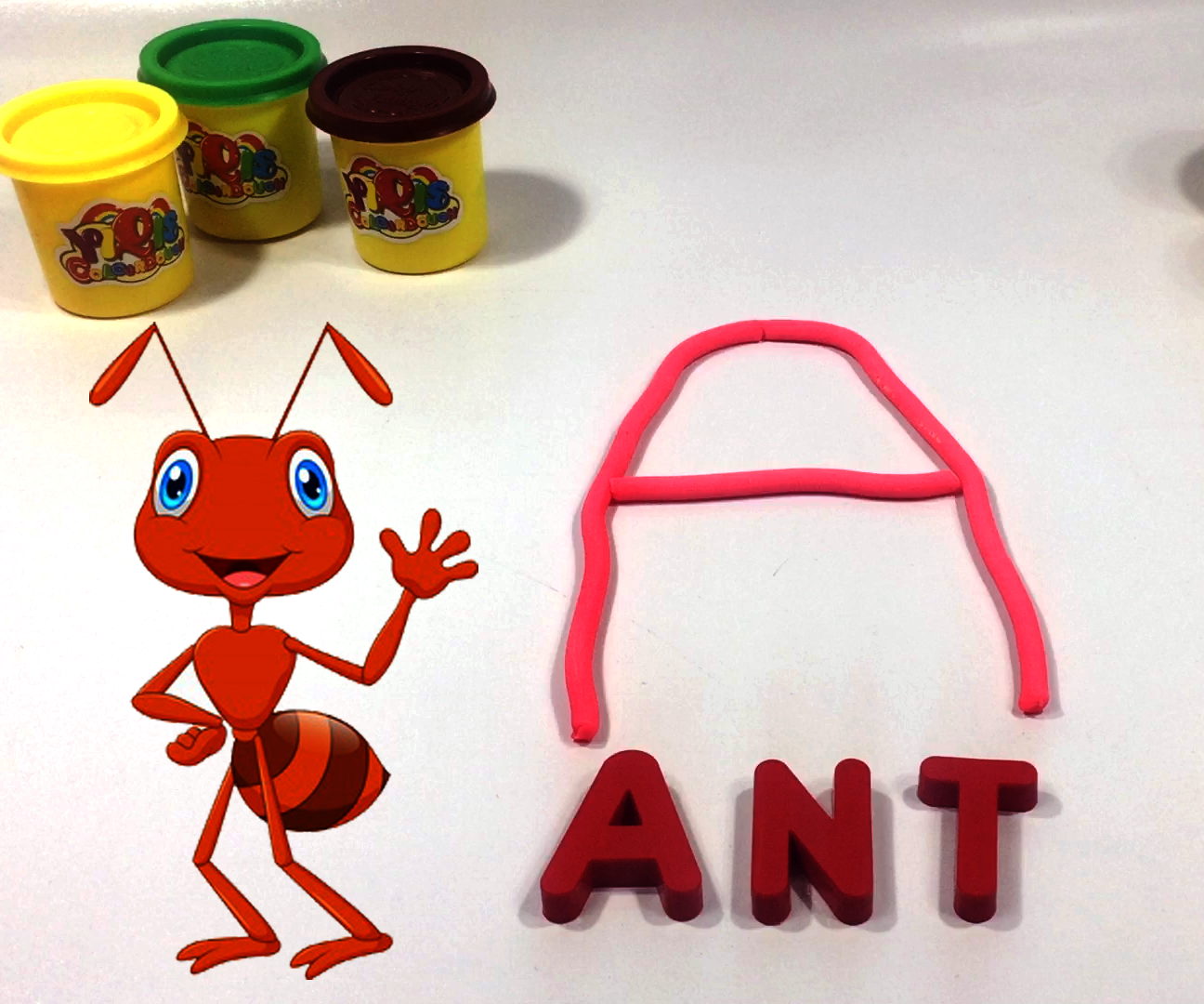 Play Doh ABC Learning Video for Kids | ABC for Kids