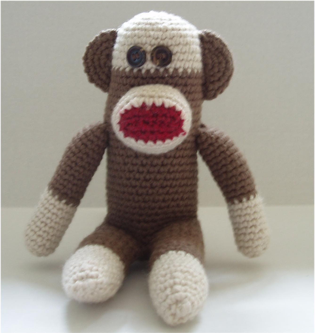 Crochet Sock Monkey