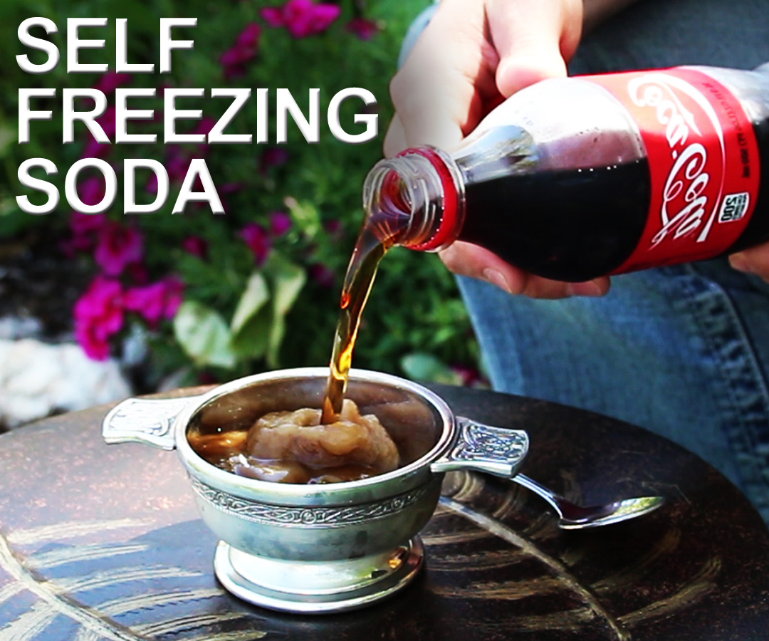 frozen coke vending machine