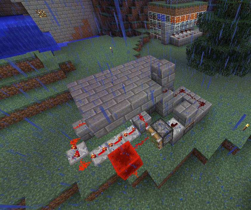Hidden Minecraft Trapdoor