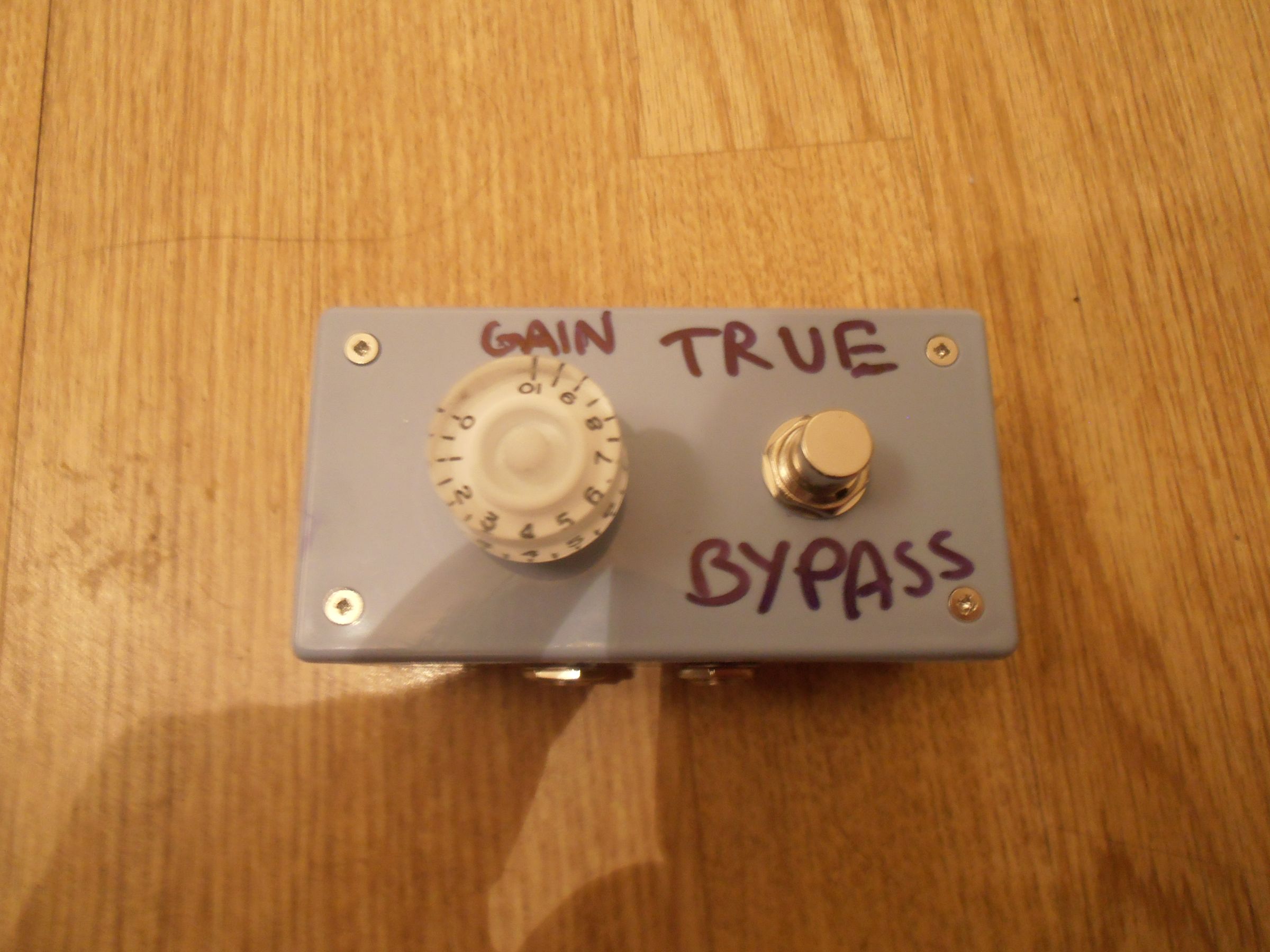 Passive Overdrive Pedal - That's Right, NO Batteries!