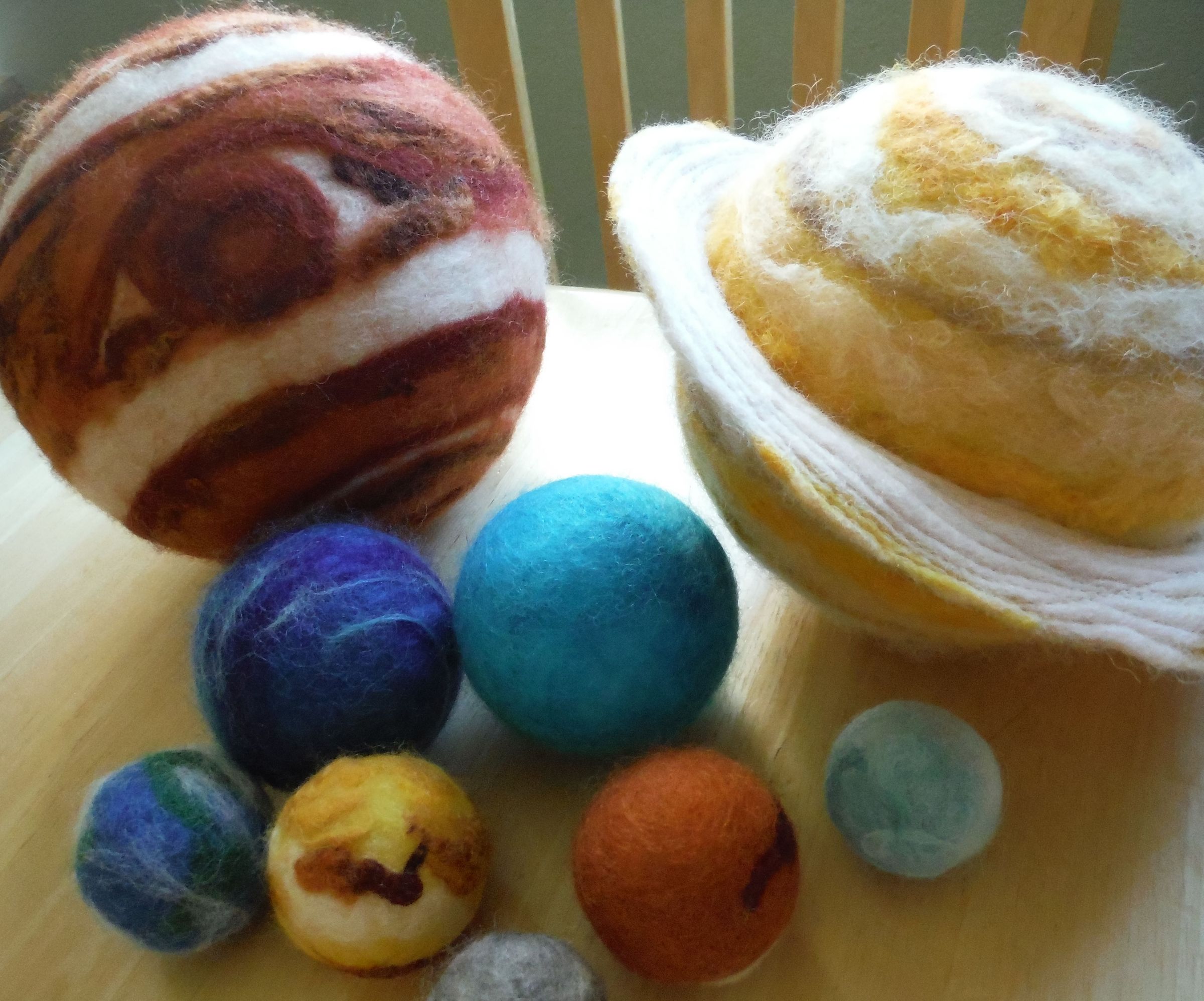 Felt Solar System Mobile