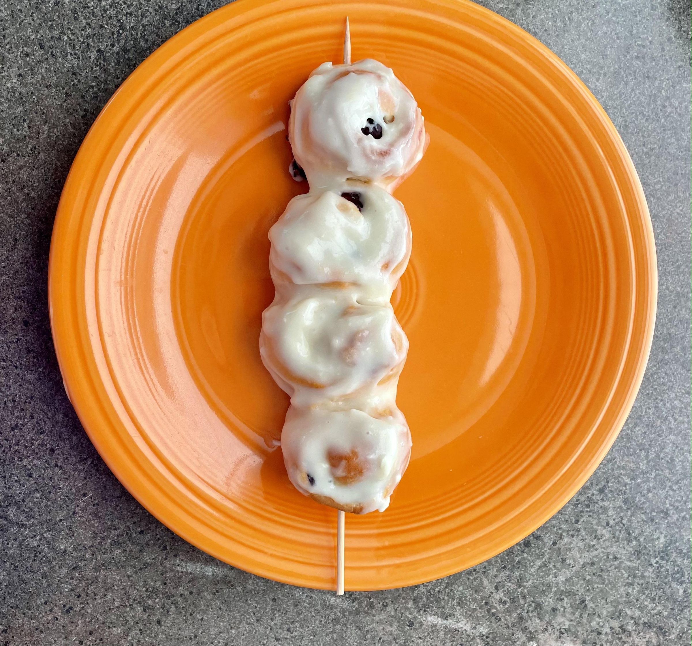Lemon Blueberry Sweet Rolls... on a Stick!