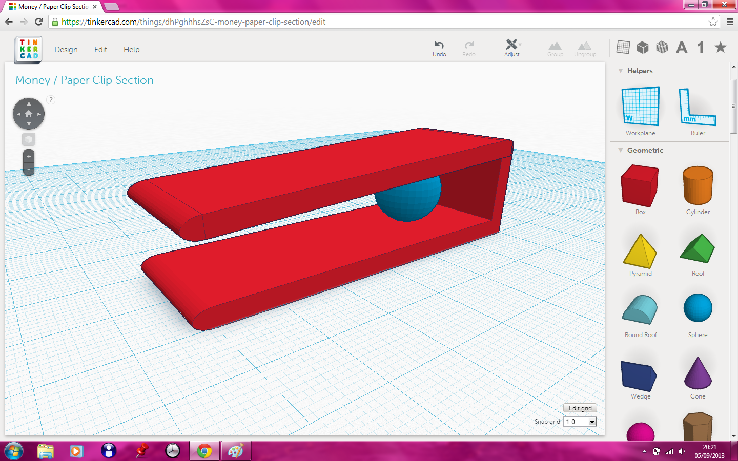 Marble Money / Paper Clip