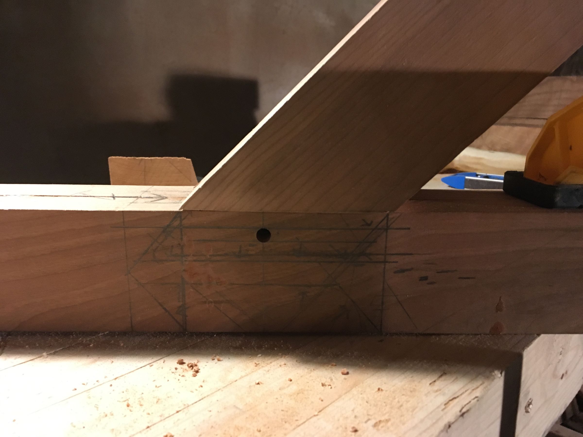 Live Edge Black Walnut and Cherry Hayrake Dining Room Table : 11 Steps ...