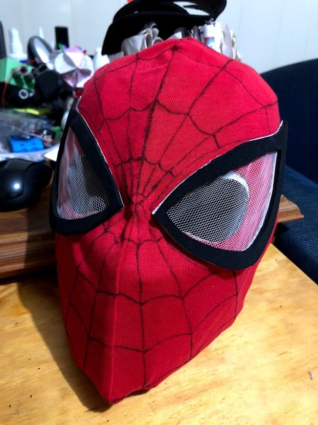 Spiderman Facemask : 7 Steps (with Pictures) - Instructables felt-superhero-mask-templates-cutesy-crafts